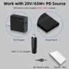 1-2 шт. Адаптер питания USB C (папа) на DC (мама) PD100W для Starlink Mini, Разъем-бочонок для зарядки, Адаптер питания