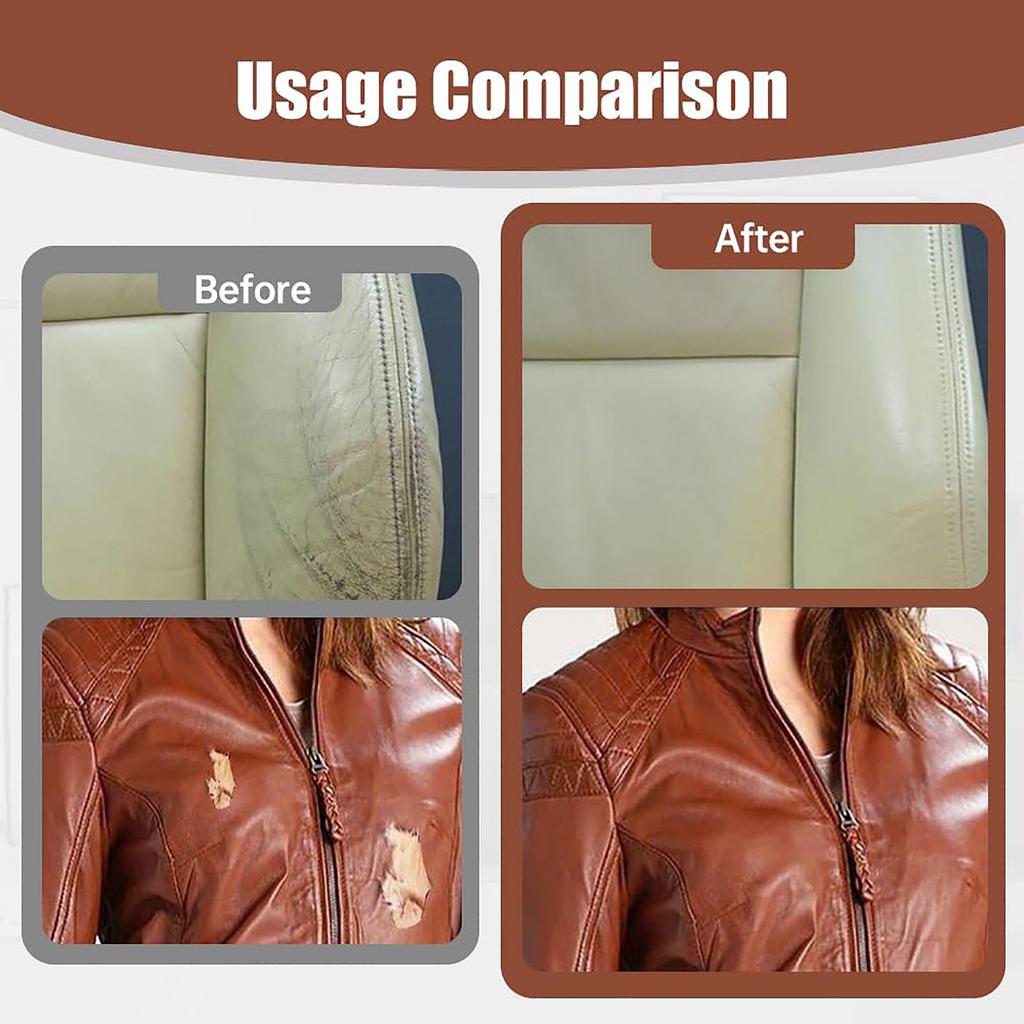 Upgraded Advanced Leather Gel, Leather Kit For Car Seat Vinyl Kit, Multifunctional Leather Kit