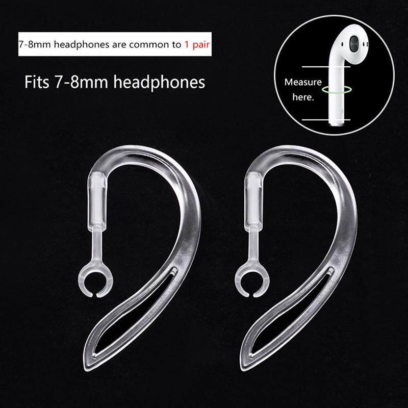 1 пара беспроводных Bluetooth-наушников Earpods Ear Hooks Holder маленькие и легкие наушники Anti Fall Anti-Slip Hook Headphones Accessories For Air Pods