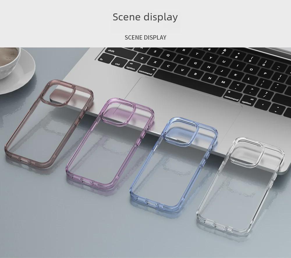 Прозрачный защитный чехол Airbag для iPhone 14 Pro Max