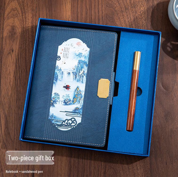 Подарочный набор из креативных деловых блокнотов 2025 года с магнитной застежкой