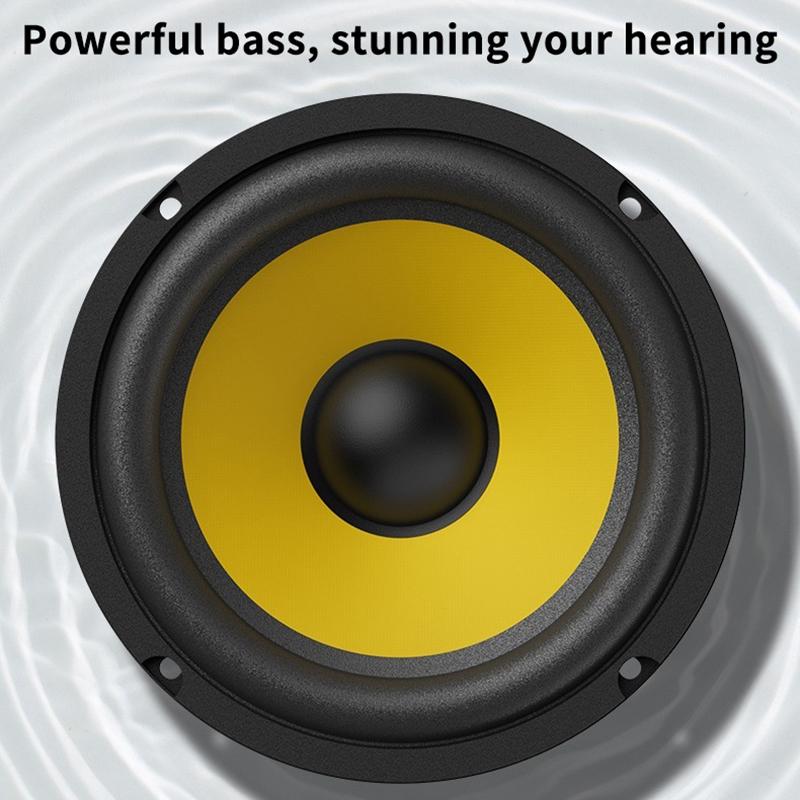 5/6/8/10 дюймов автомобильный бас-динамик коаксиальный сабвуфер Hifi музыка полный диапазон частот автомобильный стереодинамик для универсального автомобильного домашнего аудио