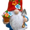 Hand-Painted Resin Gnomes Clearance Gifts for Women Fairy Garden Accessories for Indoor Outdoor Home Patio Yard Lawn
