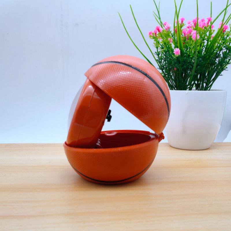 Креативный мультяшный будильник для мальчиков, складной портативный маленький будильник для домашнего использования, будильник в стиле баскетбола и футбола ZE604