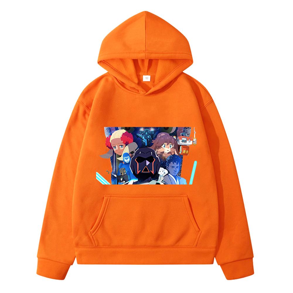 Звездные войны принт аниме толстовка Флисовая толстовка y2k sudadera Kawaii толстовка с капюшоном Мультяшная куртка мальчик пуловер детская одежда для девочек