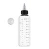 PET Material Paint Mixing Container Rotating Nozzle Control Clear Measurement Markings For Scale Models Crafts