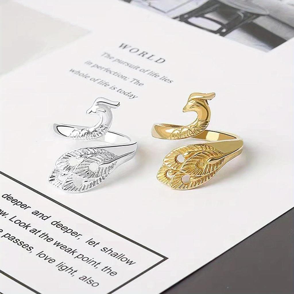 2 ШТ Металлические инструменты для вязания Ручная работа Павлинье кольцо на палец Лезвие Игла Плетение Крючок Пряжа Направляющие Аксессуары Кольцо Шерстяные поделки