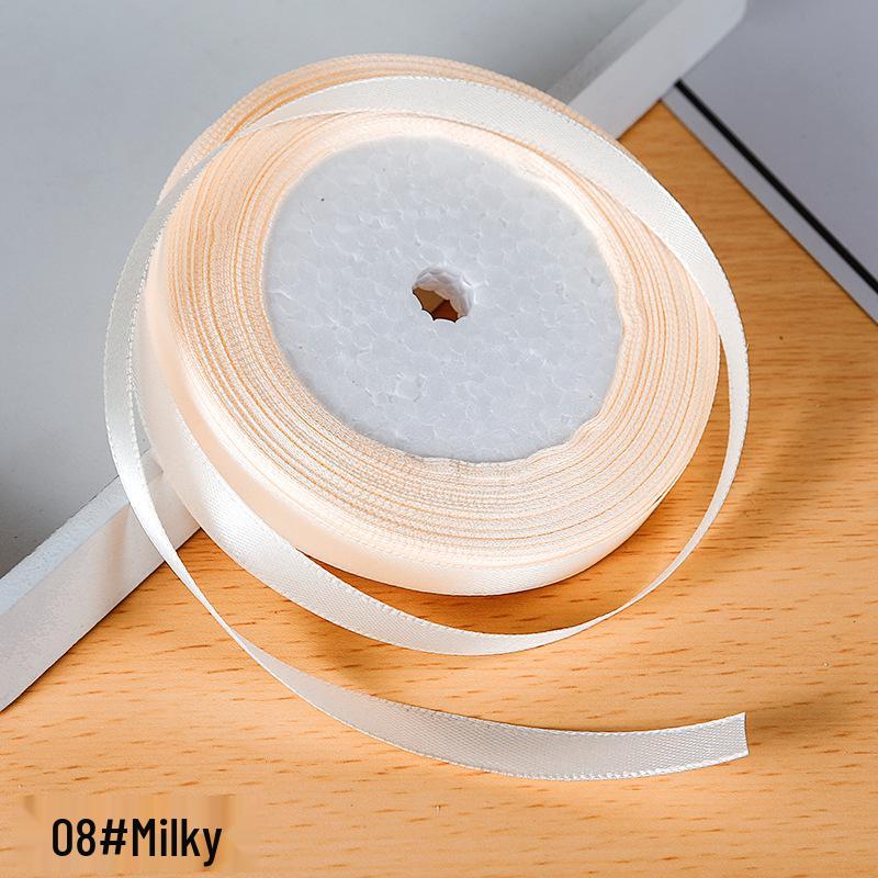 1 см атласная лента для украшения подарочной коробки и бантов, специальная для трансграничной торговли