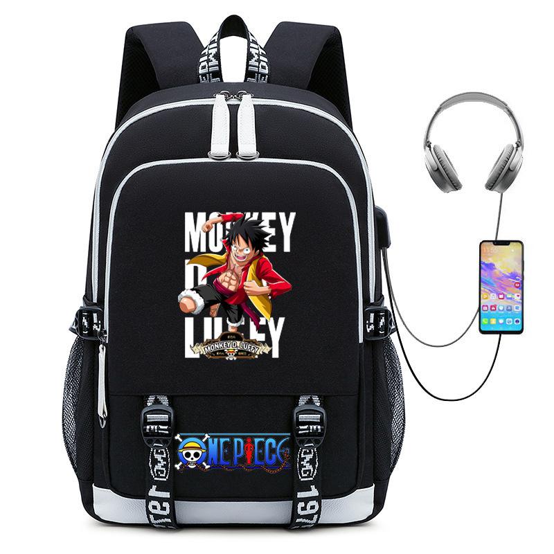 Рюкзак Riman ONE PIECE one piece, молодежный школьный рюкзак большой вместимости, USB-сумка для компьютера