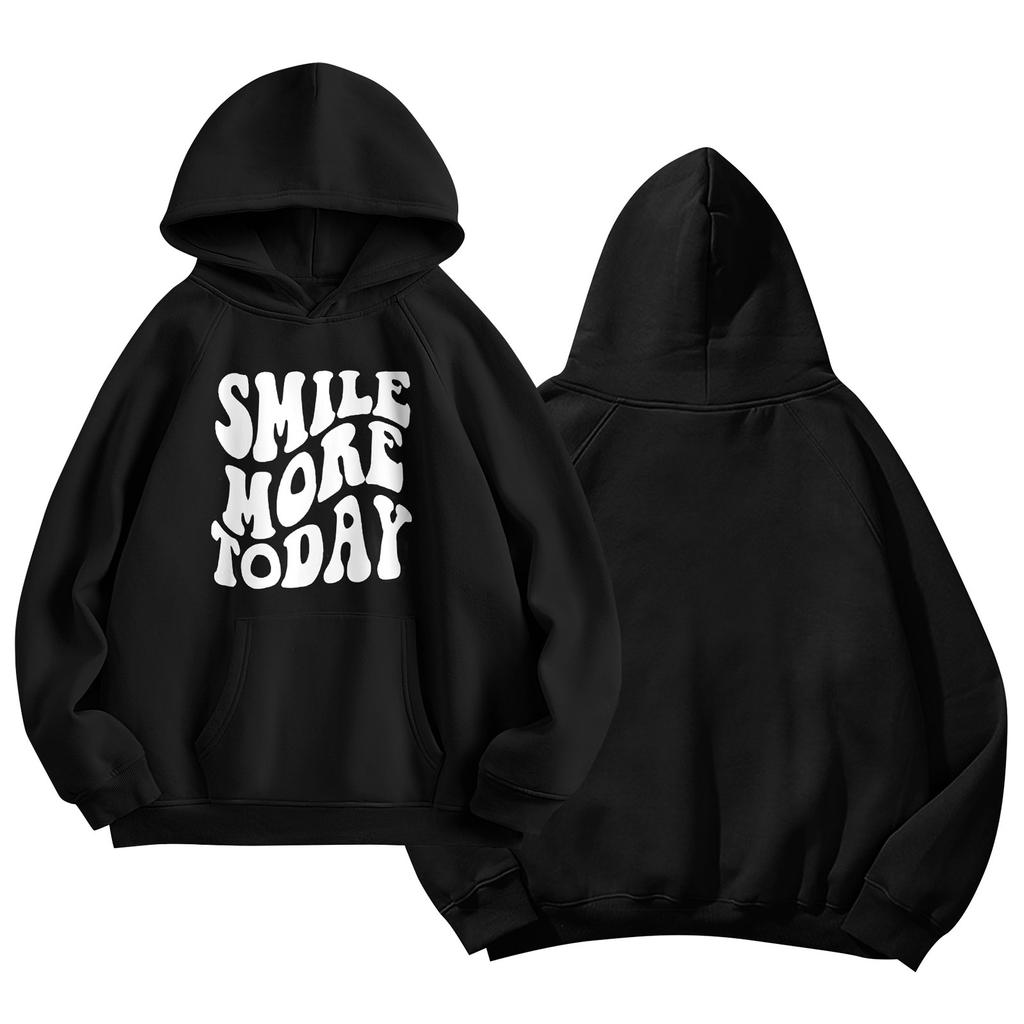 Толстовки для девочек-подростков с длинным рукавом и принтом букв, повседневные графические толстовки с капюшоном, пуловер с завязками, симпатичная толстовка большого размера