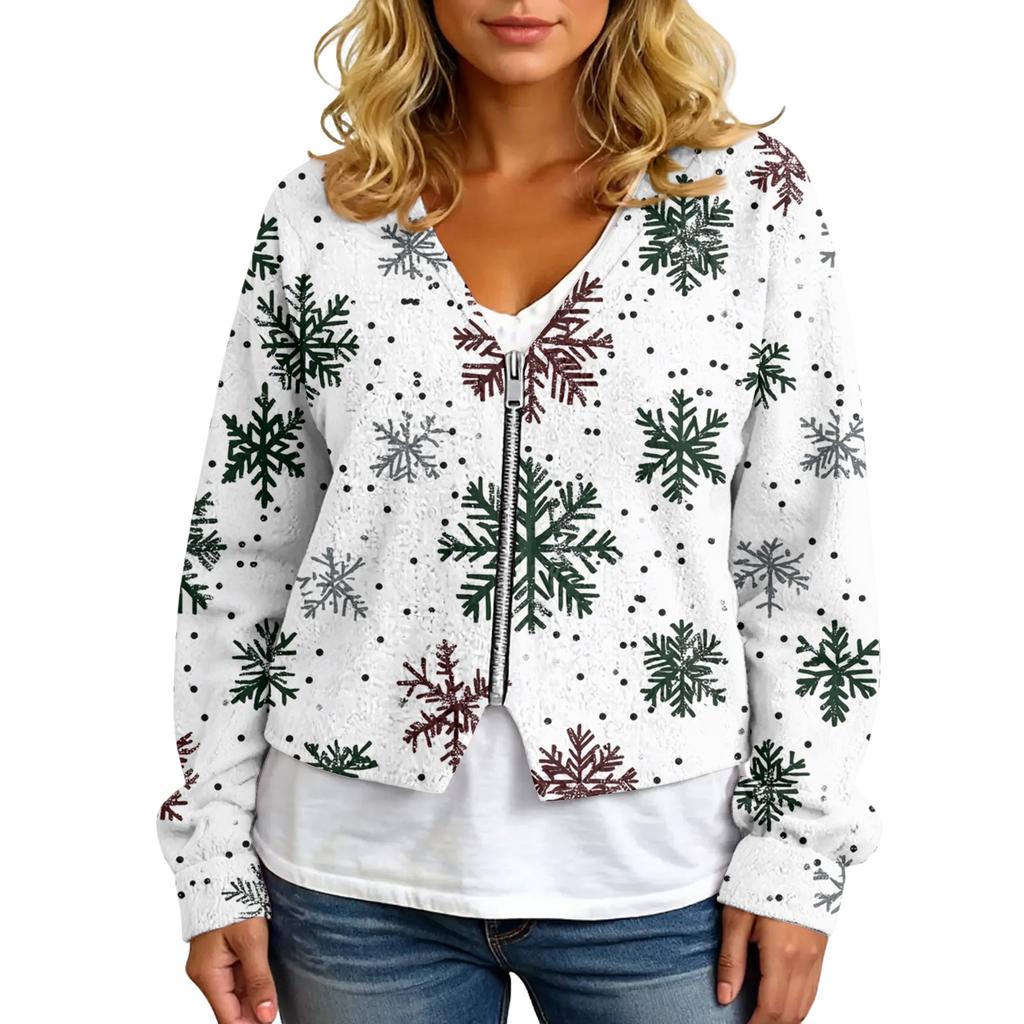 Womens Zip Up Sweaters Sweatshirts Long Sleeve Oversized Jackets Soft Casual Loose Tunic Tops