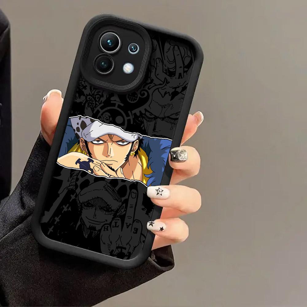 Japanese One Pieces Luffys LOGO Case For Xiaomi 15T 14T 13T Pro 15Ultra 17Pro Max Poco F7 X7 X6 F5 M6 M7 Pro 5G Soft Phone Cover
