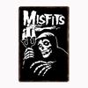 Misfits Heavy Metal Music Metal Sign Poster Garage Room Decor Automobile Club Tin Home Decor