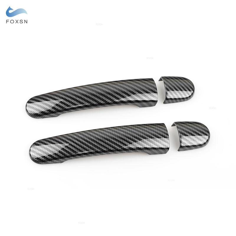 Car-styling Exterior Door Handle Covers Trim For VW Golf 4 Jetta Bora MK4 1999-2004 Rabbit A4 1J Passat B5 1997-2005 Polo Lupo