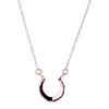 Made In Choose from 2 Designs X 3 Horseshoe [LOKUMI] Necklace, Japan, Colors, Hypoallergenic, Horseshoe, Adjustable, Women's, Simple, Small,