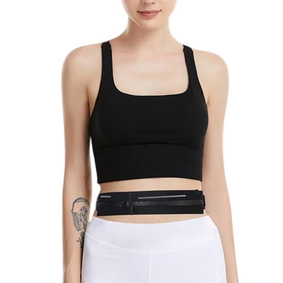 Спортивная поясная сумка с двойными карманами, большой вместимости, многофункциональная, водонепроницаемая, регулируемая сумка для хранения, портативный унисекс держатель для телефона, для бега