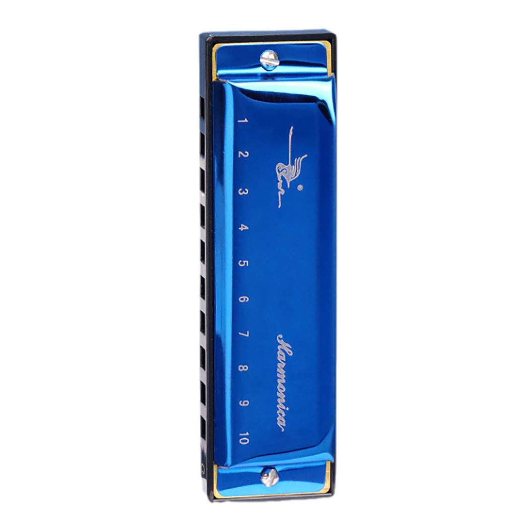 10-отверстий C Key Blues Harmonica Begin To Play 10-отверстий Harmonica