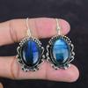 Labradorite Earring Handmade Jewelry Gemstone Earrings 925 Sterling Silver Earring Wonderful Dangle Earring Birthstone Jewelry Gifts For Her