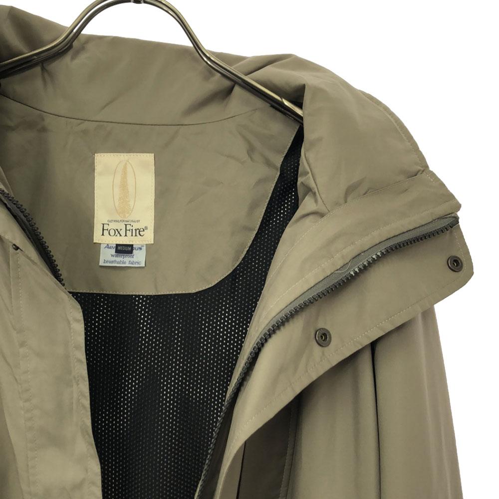 Foxfire Сделано в Японии Куртка на молнии M Бежевая Капюшон на сетчатой подкладке Мужская Б/у