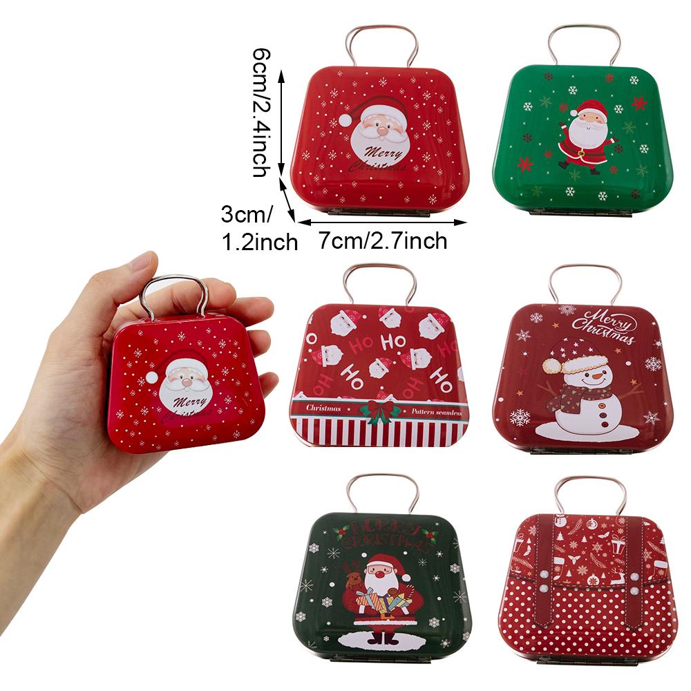 Runtowo Christmas Santa Claus Candy Coin Purse Marry Christmas Party Decor For Home 2026 Navidad Natal Noel Happy New Year 2026
