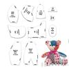 Memory Bear Template Ruler Set Memory Bear Template With Accessories And Instructions DIY Chid Toy Gift Sewing Pattern