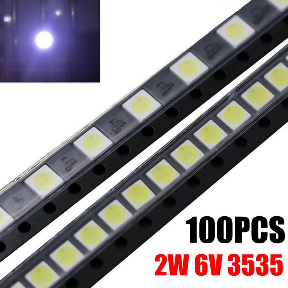 2W 6V 3535 TV Backlight LED For SMD Diode Cool White LCD 150lm Lamp Bead Chip