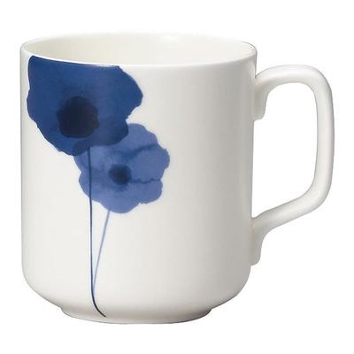 NARUMI Spring Field Blue Anemone Кружка для подарка, совместимая с микроволновой печью и посудомоечной машиной, 330 куб. см, Дизайн, Безопасная, Япония, В коробке, 52188-2956