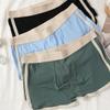 3 Pcs/Lot Men's Boxer Shorts Underwear Sexy Panties Striped Male Boxers Homme U Convex Shorts Lingerie Underpants