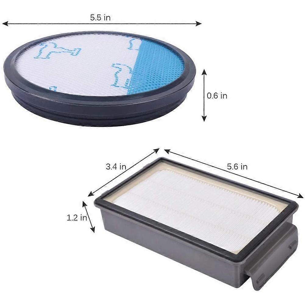 4Pcs HEPA Filters for Cyclonic Power Series RO3753EA