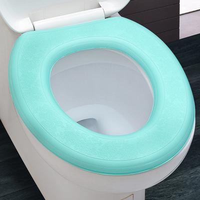 Мягкий чехол на сиденье унитаза Waterpoof, моющийся коврик для туалета в ванной комнате, коврик O-образной формы
