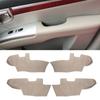 Для Hyundai Santa Fe 2006 2007 2008 2009 2010 2011 2012 Автомобильная внутренняя панель подлокотника двери Микрофибра Кожаная крышка Защитная накладка