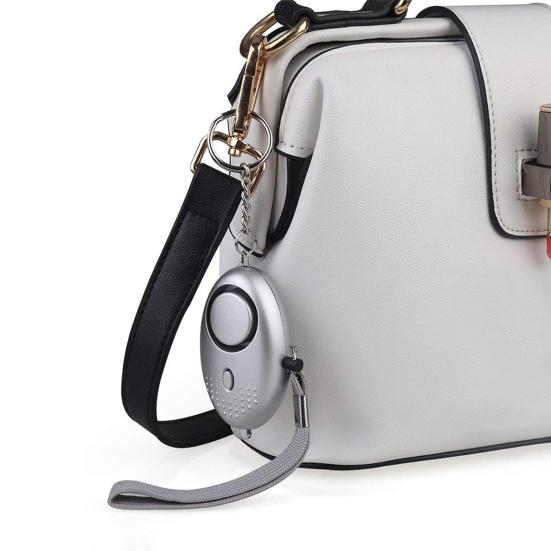 Мини-сигнализация самозащиты 130 дБ громкая портативная самозвуковая SOS аварийная сигнализация