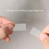 Clear Tape Refill 12 Rolls, Hand Tearable Transparent Tape for Dispenser, 3/4" x 1000inch Adhesive Tape for Office Home Craft Gift Wrapping (Not for