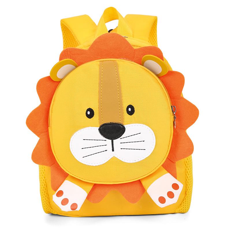 Cute little animal children's schoolbag cartoon kindergarten backpack lightweight weight weight boys and girls baby small backpack