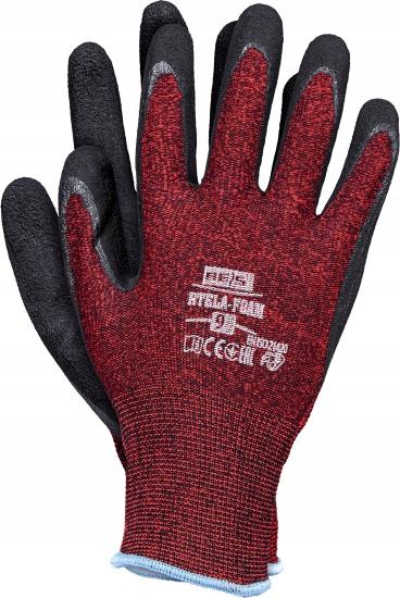 Gloves RTELA-FOAM latex work gloves size 9