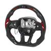 Рулевое колесо из углеродного волокна со светодиодным гоночным цифровым дисплеем и индикаторами переключения передач, подходит для HELLCAT 2015–2020
