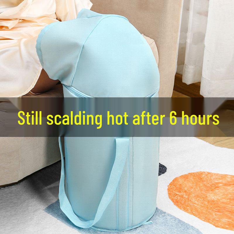 Портативная складная ванночка для ног выше колена: Изолированная глубокая ванночка для ног для домашней фумигации