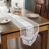 Lace Table Embroidery Table Flag Tea Table Lace TV Cabinet Table Flag Lace Polyester Fiber Table Flag