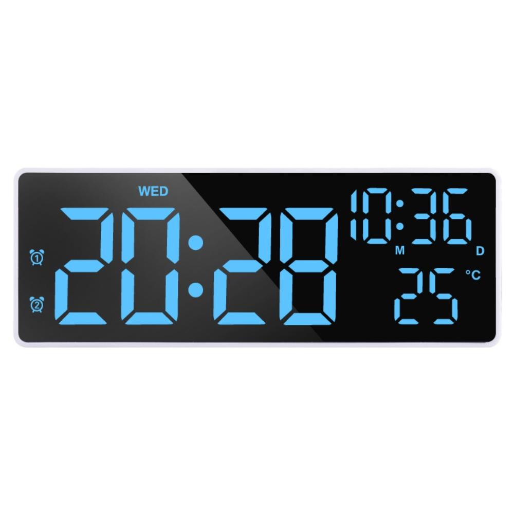 Temperature Alarm Clocks Date Display Table Clock New Digital LED Clocks  for Bedroom