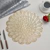 PVC Placemat for Dining Table Scratch-Resistant Hollow Pad Decorative Heat-Resistant Table Bowl Mats for Kitchen Restaurant Use
