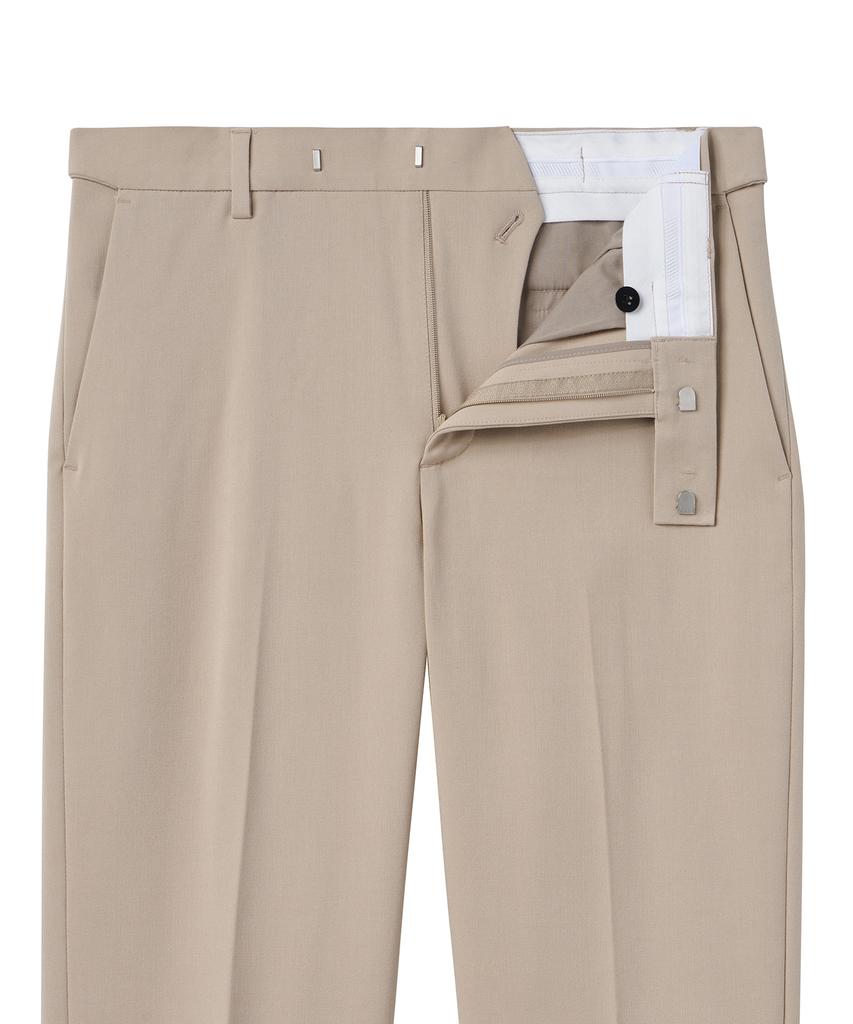 MUSINSA STANDARD Straight Hidden Banding Slacks [Beige]