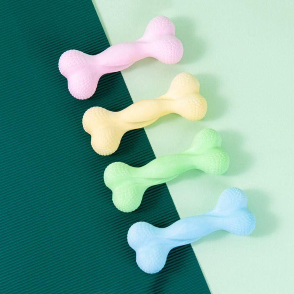 Игрушки для собак в форме костей, устойчивые к укусам, мягкие, для зубов собак, жевательные игрушки для зубов собак, чистка зубов