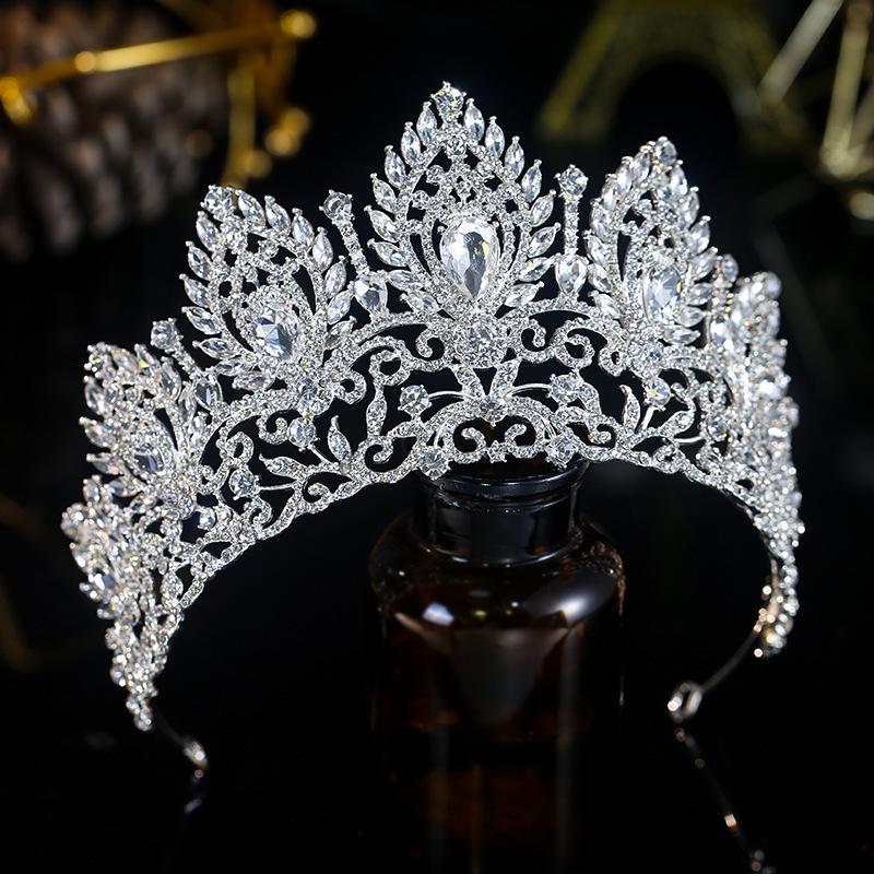 Rhinestone Tiara: Свадебные, 18-летие, аксессуары для волос принцессы и ребенка