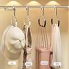 2/10Pcs Baseball Cap Racks Hat Hangers Non-Slip Design Large Capacity Strong Load-bearing Easily Accessible Hat Storage Organizer