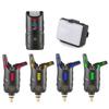 Carp Fishing Alarm Set Wireless Fishing Bite Alarm Indicator LED Fishing Receiver Sound Alert Kit