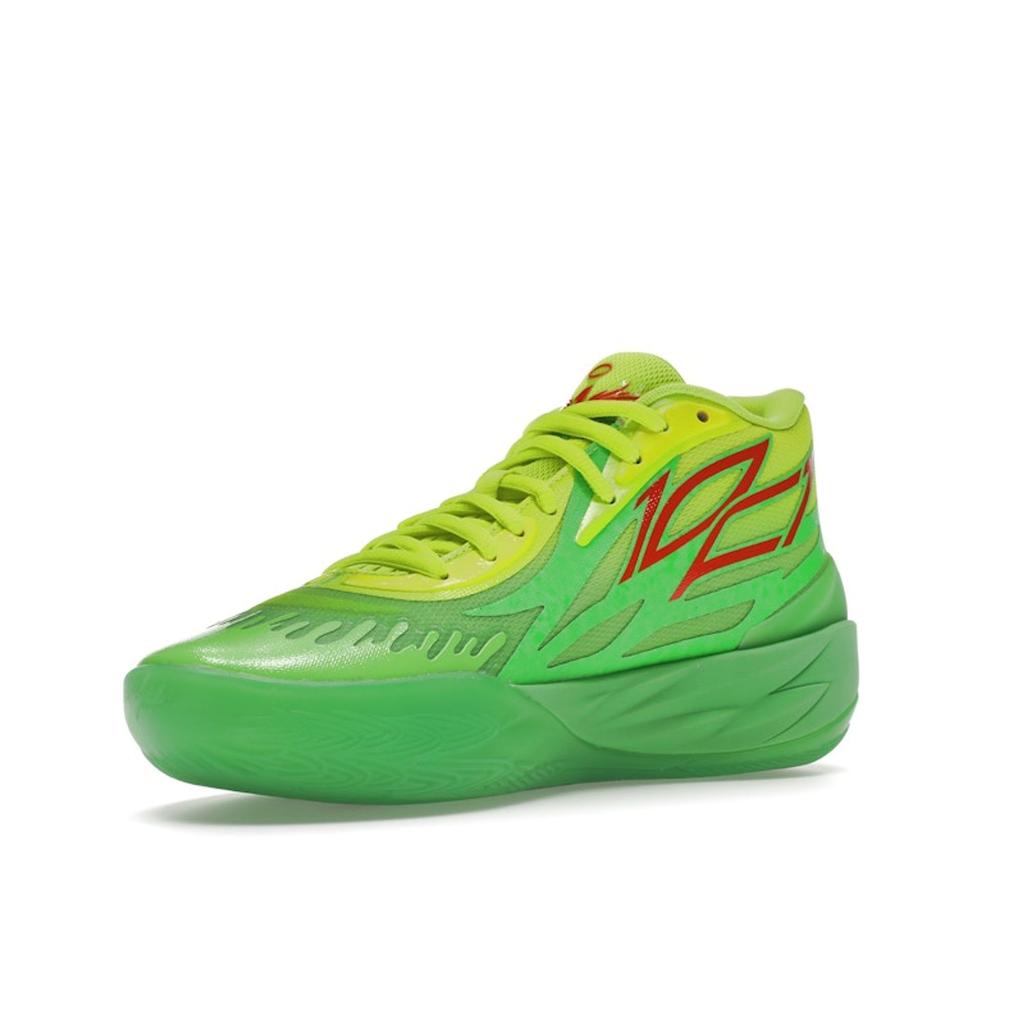 Nickelodeon X Puma MB.02 Slime Unisex Sneakers Green Fluro-Green Lime-Squeeze 377584-01