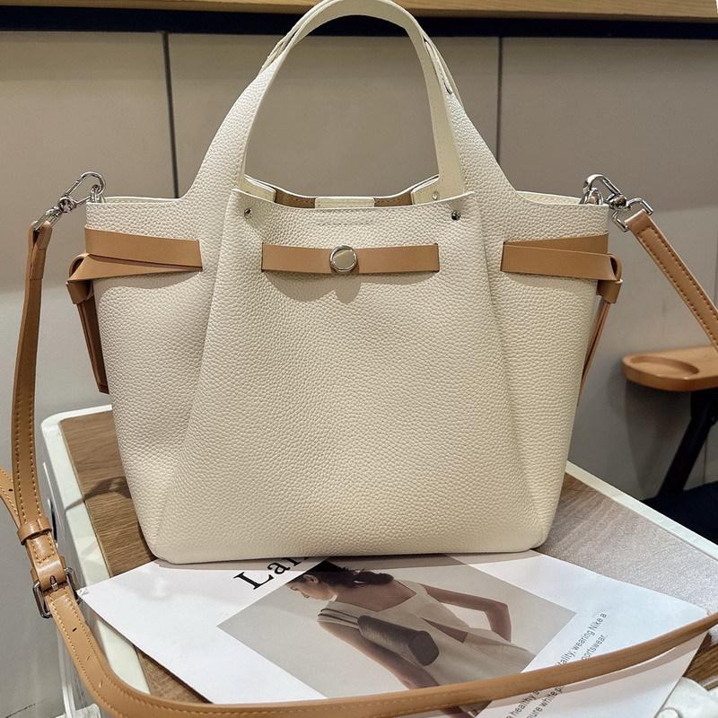 Новая высококачественная плетеная корзина из коровьей кожи, сумка-ведро, сумка-тоут, сумка-мессенджер для ношения через плечо, женская сумка.