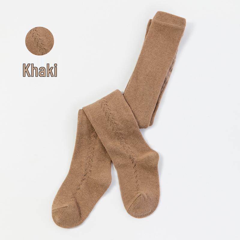 Хлопковые сетчатые леггинсы в испанском стиле для младенцев и малышей на весну/лето