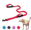 Environmentally Friendly Dog Lead Soft and Comfortable Grip 2 Handles Durable Night Reflective Nylon Red Small Dog Medium Dog Large Dog Lead Walking