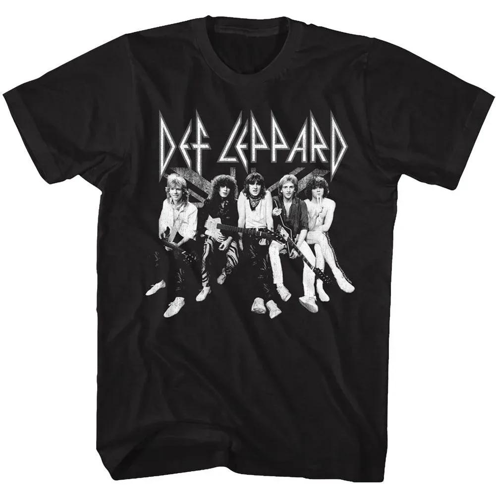 2026 Лето Def Leppard Deflep83 Футболка Высококлассная Роскошь Для Мужчин и Женщин 2026 Лето Новая Распродажа Горячий